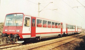 Szynobus SA102-001A na szlaku